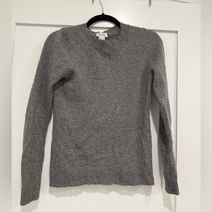 Vintage Barneys New York gray sweater